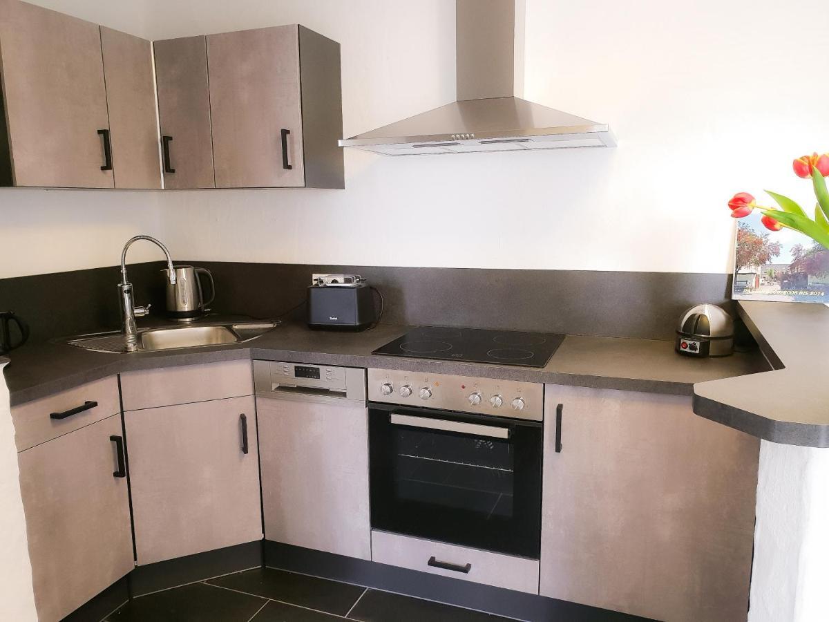 Moderne Ferienwohnung Black Beauty Auf Idyllischem Reiterhof Naehe Burg Eltz Munstermaifeld Bagian luar foto