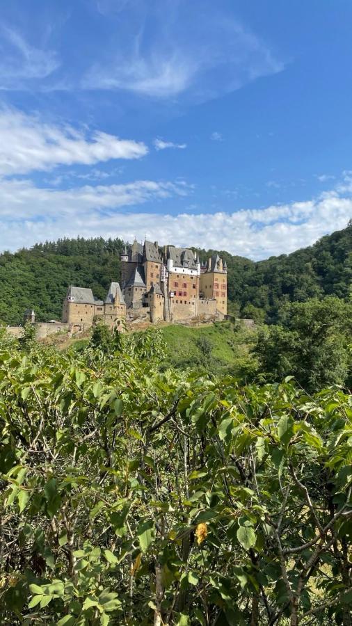 Moderne Ferienwohnung Black Beauty Auf Idyllischem Reiterhof Naehe Burg Eltz Munstermaifeld Bagian luar foto
